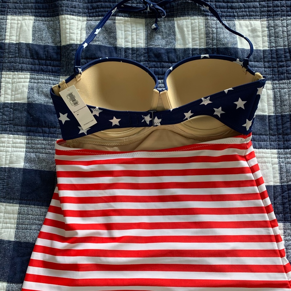 American Patriotic Tankini - Old Navy Medium